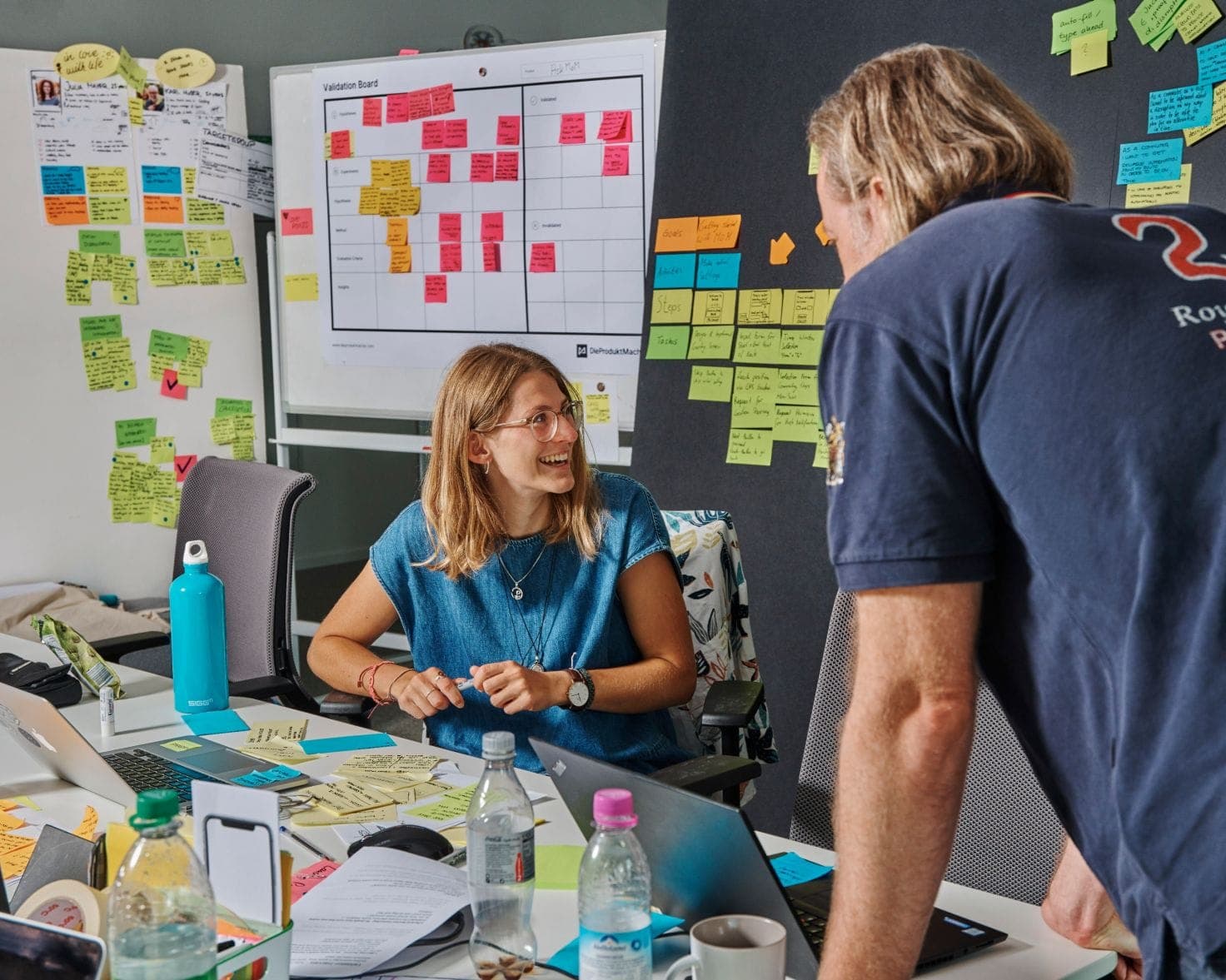 Design- und Produktteam bei einem UX-Workshop